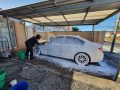 Ceramic coated BMW F30 3 Series getting a Maintenance Car Wash by Protouch Car Care