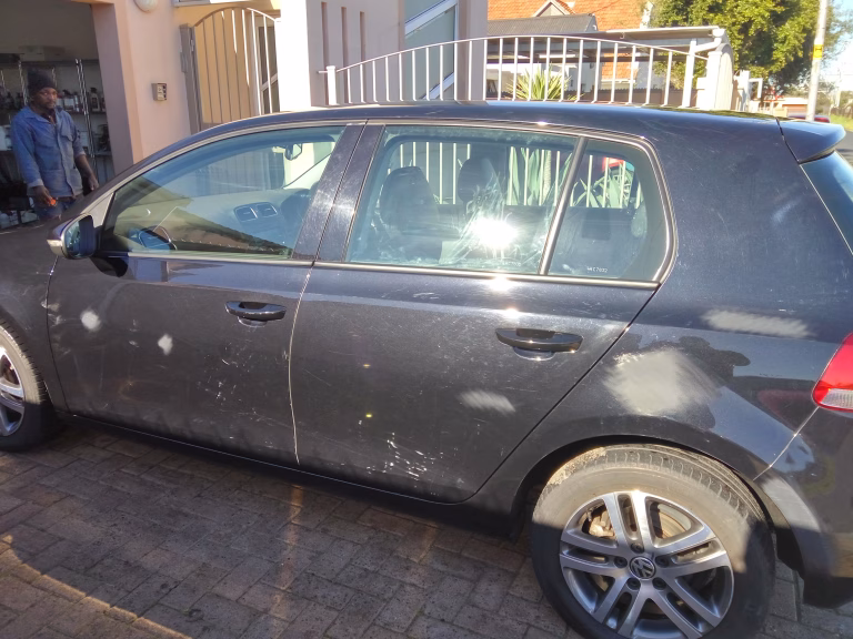 Black VW Golf 6 Paint Correctionand Paint Splatter Removal