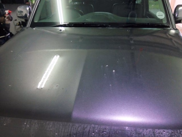 Cement Removal On a Mitsubishi Pajero